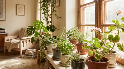 Fensterbankpflanzen